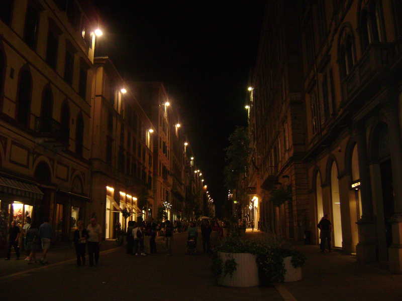 Ancona - Corso Garibaldi by night